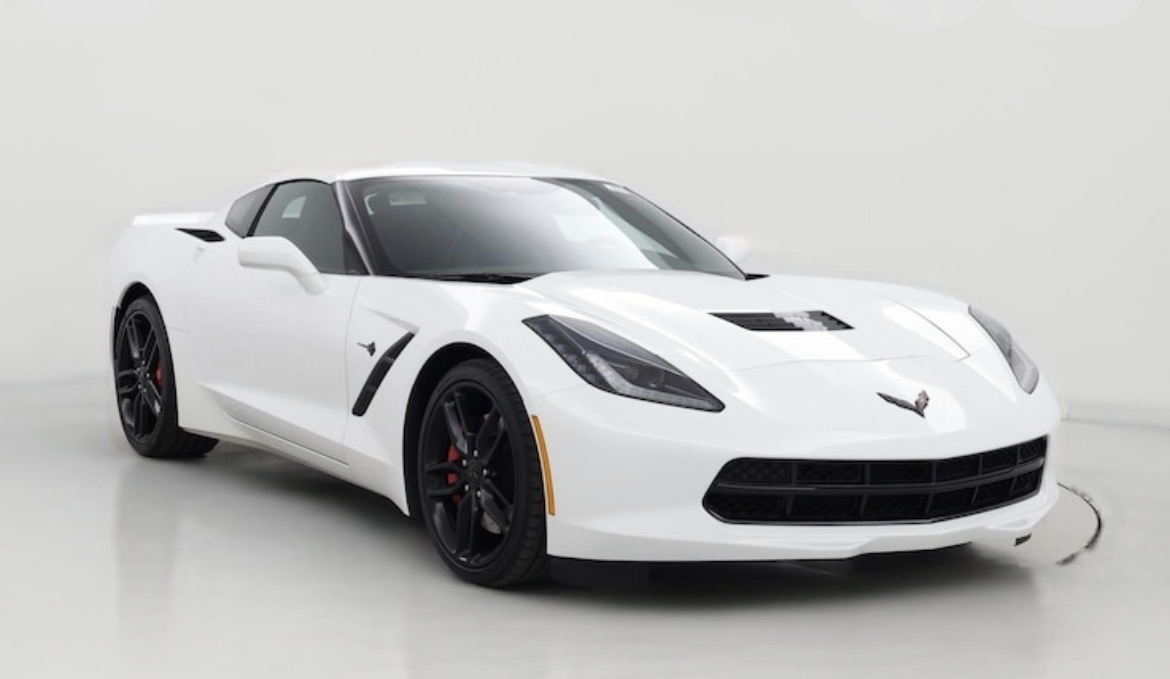 2016 Chevrolet Corvette Stingray Z51, front three-quarter view
