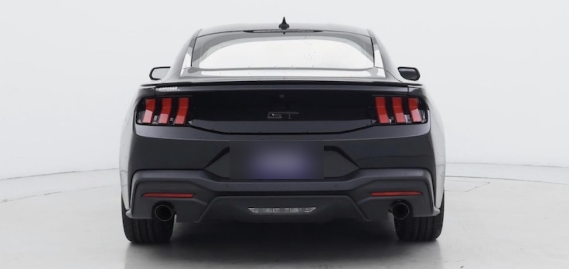2024 Ford Mustang GT, rear view