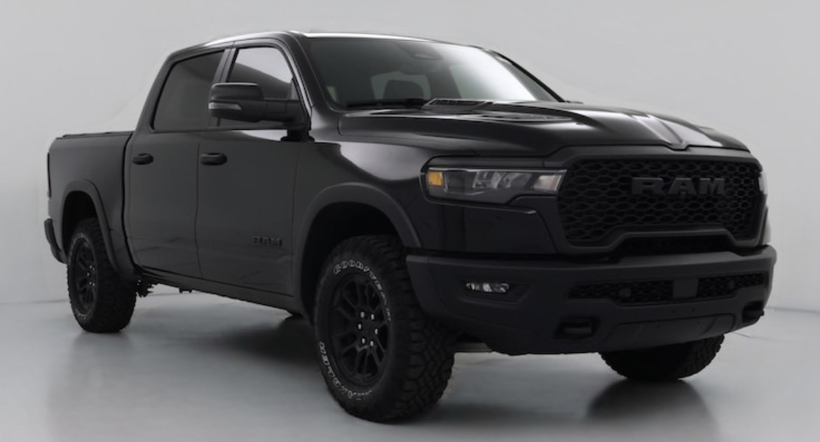 2025 Ram 1500 Rebel, front three-quarter view